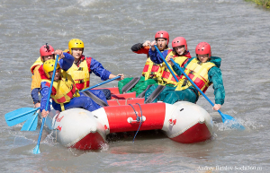 Рафтинг в Сочи