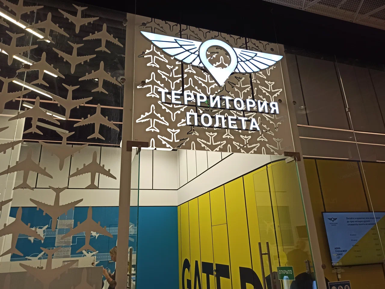 Территория полёта