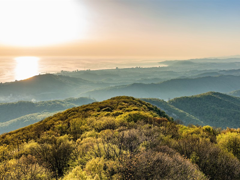 Восхождение на гору Ахун и Агурские водопады